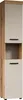 trendteam Bad Ivrea Hochschrank, Evoke Oak Melamin/Kaschmir Produktbild-Vorschau 6