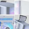 MSI MAG Forge M100R, Micro Tower, PC, Průhledná, Bílá, Náhled obrázku produktu 5