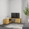 Skye Decor, support TV de haute qualité, finition noyer Voir les images du produit 1