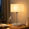 Lampe de table ZMH avec câble, lampe de chevet pivotante à Voir les images du produit 1