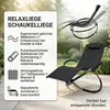 Mucola Chaise longue à bascule pliable Chaise longue de Voir les images du produit 2