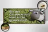 Holzschild Spruch 27x10cm bei Gartenarbeit nicht meckern Produktbild-Vorschau 2