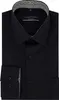 Casa Moda Hemd schwarz einfarbig Brusttasche Produktbild-Vorschau 2