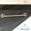 Intirilife Gebürstet Edelstahl Handtuchhalter Länge 100cm Produktbild-Vorschau 2
