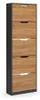 Schuhkipper Vicco Luca Anthrazit/Goldkraft Eiche 59 x 180.5 Produktbild-Vorschau 1