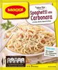 Maggi Fix per Spaghetti alla Carbonara cremosi con pancetta Anteprima dell’immagine prodotto 3