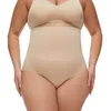 2 Stück Übergröße Shapewear Damen Bauchweg Unterhose,Hoher Produktbild-Vorschau 2