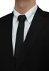 Fabio Farini - 1 Stück einfarbige Herren Schlips - Unicolor Produktbild-Vorschau 2