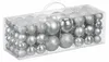 Set da 76 palline natalizie Relaxdays, in plastica, palline Anteprima dell’immagine prodotto 6