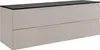 RODAN | Waschbeckenunterschrank - Beige und Schwarz - 160 Produktbild-Vorschau 1