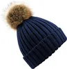 Beechfield B412 | Herrenmütze Fur Pom  Chunky Beanie / Produktbild-Vorschau 2