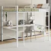 Sweiko hoogslaper, 140x200 cm, metalen bedframe, ijzeren Productafbeelding-voorbeeld 1