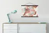 MuchoWow® Textilposter Tinte - Pastell - Abstrakt 90x60 cm Produktbild-Vorschau 3