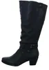 Langschaftstiefel Warmfutter ab 35mm Absatz 1288-76-BK Produktbild-Vorschau 2
