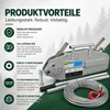Forstseilwinde 3200 kg inkl. 20m Seil Abscherstiften Produktbild-Vorschau 5