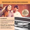 Auna - gramofon retro z głośnikiem, USB, 3 prędkości, AUX, Podgląd zdjęcia produktu 3