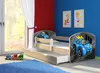 A child's bedroom with a bed and toys. Produktbild-Vorschau