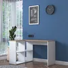 Skye Decor, HA113- HA113 RAN, Couleur chêne,,Blanc, Tables Voir les images du produit 6
