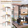 Pergola COSTWAY, gazebo 3 x 2,4 m con tetto scorrevole Anteprima dell’immagine prodotto 3