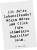 Mr. & Mrs. Panda Grußkarte Spruch 104. Geburtstag Produktbild-Vorschau 1