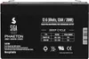 SIGA Phaeton AGM Deep Cycle Akku 12Ah 6V Produktbild-Vorschau 2