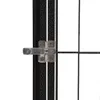 vidaXL 18-częściowy kojec dla psa czarny 50x100cm stal Podgląd zdjęcia produktu 3