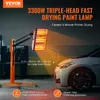 Lampa utwardzająca na podczerwień VEVOR, 3300 W, ustawienie Podgląd zdjęcia produktu 11