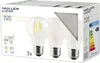 MÜLLER LICHT LED Filament Birne 7W E27 806lm 2700K matt 3er Produktbild-Vorschau 4