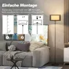 HOMCOM Stehlampe, Stehleuchte mit  E27 Fassung, Produktbild-Vorschau 6