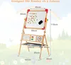 Dětský stojan COSTWAY 3 v 1 360° otočný, stojící dřevěný Náhled obrázku produktu 5