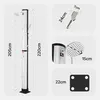 AREBOS Solardusche 40L Silber mit Thermometer – Pooldusche Produktbild-Vorschau 10