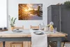 MuchoWow® Poster Eine Winterlandschaft bei Sonnenuntergang Produktbild-Vorschau 3