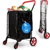 SereneLife Einkaufstrolley, Einkaufswagen, Shopping Trolley Produktbild-Vorschau 1