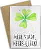 Mr. & Mrs. Panda Grußkarte Umzug neue Stadt - Weiß - Produktbild-Vorschau 1