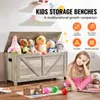 SucceBuy Cassapanca portagiochi in legno per bambini, Anteprima dell’immagine prodotto 2