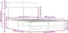 Bettgestell ohne Matratze 135x190 cm Sonoma-Eiche Produktbild-Vorschau 9