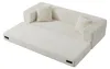 Clinvia Moderne Cord-Sofa, klassisches quadratisches, Produktbild-Vorschau 17