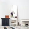 Relaxdays Sitzhocker mit Stauraum, Kunstleder, gepolstert, Produktbild-Vorschau 2