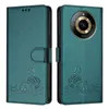 Leder Hülle für Realme 11 4G Süße Katze Flip Case Produktbild-Vorschau 2