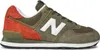 New Balance Classic 574 - Buty Sneakersy Męskie Olive-Green Podgląd zdjęcia produktu 1