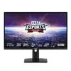 A computer monitor displaying a vibrant graphic with the MSI Esports Gaming logo and various technical specifications. Produktbild-Vorschau