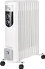 Ölradiator mit Rollen 11 Rippen 3 Stufen 2500 Watt 60x51cm Produktbild-Vorschau 1