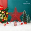 Elegantná červená hviezda na vianočný stromček – Náhľad obrázku produktu 4
