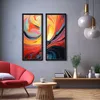 MG Design Schwarz Bilderrahmen 35 x 80 cm - Aus echtem Holz Produktbild-Vorschau 2
