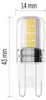 LED Lampe Classic JC / G9 / 2,5 W (32 W) / 350 lm / NeutralWeiß Produktbild-Vorschau