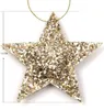 Oblique Unique 2er Set Sterne Anhänger Weihnachten Glitzer Produktbild-Vorschau 2