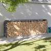 vidaXL Prístrešok na palivové drevo antracit 300x45x100 cm Náhľad obrázku produktu 2