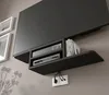 TV jednotka DEDAL 90 cm BLACK MATT Police na TV Náhled obrázku produktu 6