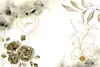 Muralo XXL Vlies FOTOTAPETE Aquarell BLUMEN Abstraktion (B) Produktbild-Vorschau 2