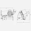 Berkel Red Line 250, Elektro, 1,4 cm, Schwarz, 175 mm, 18,5 Produktbild-Vorschau 7